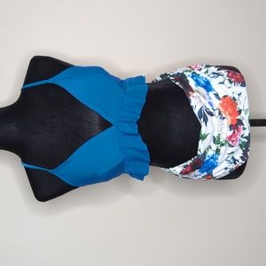 Souqfone high waisted bikini set size XL